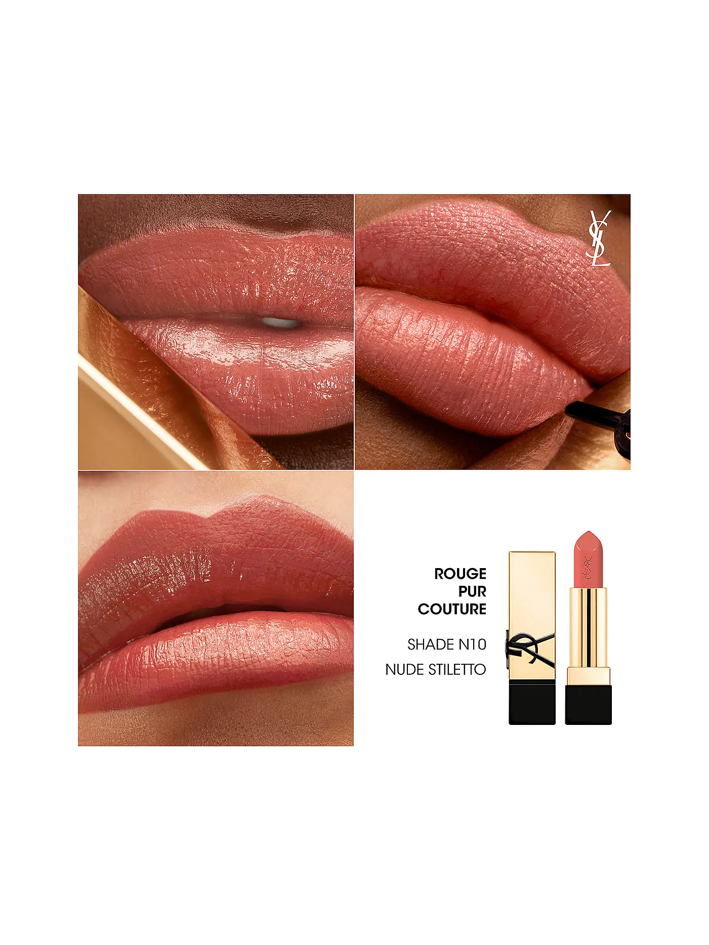 YVES SAINT LAURENT | Lippenstift - Rouge Pur Couture (R21) | rosa